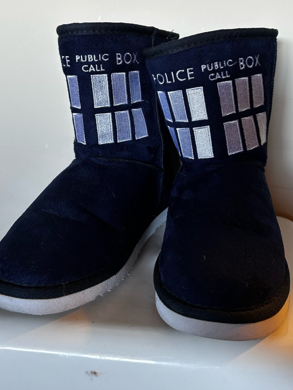 TARDIS Boots/Slippers From Dr WHO
